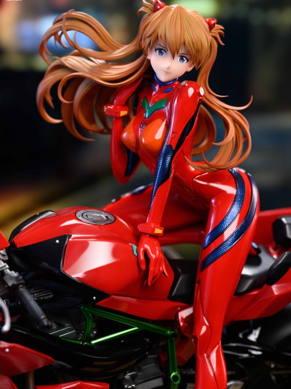 Kol Studio EVA Moto Girl Asuka Hot Sexy 1/6 Statue